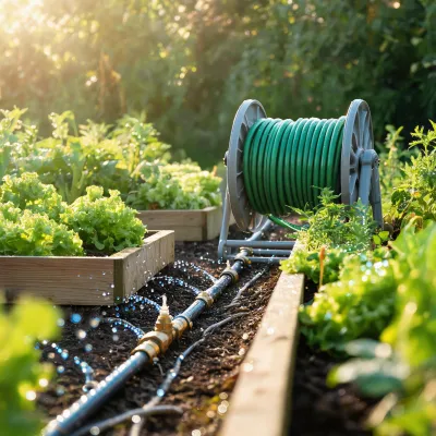 sprinkler and drip irrigation installation
